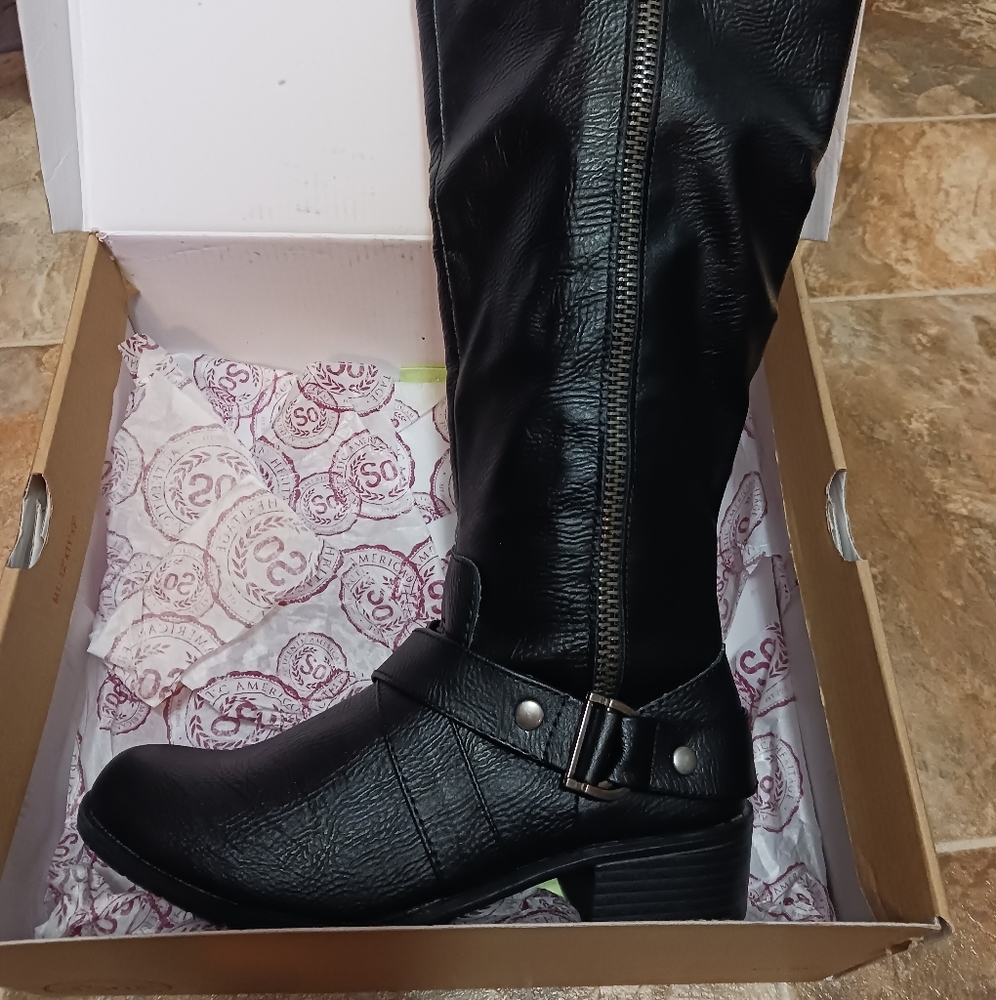 Women's calf length boots